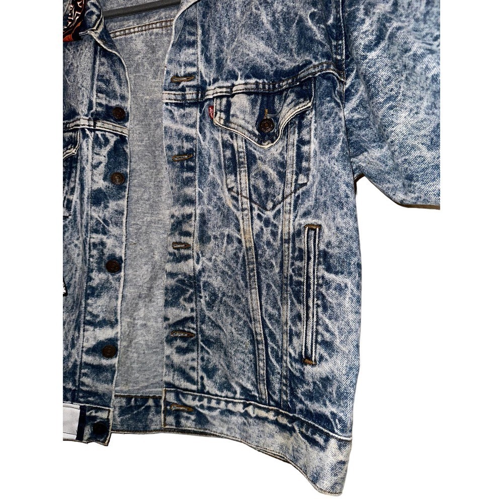 Re-Made Upcycled Vintage Levi's Patchwork Denim T… - image 6